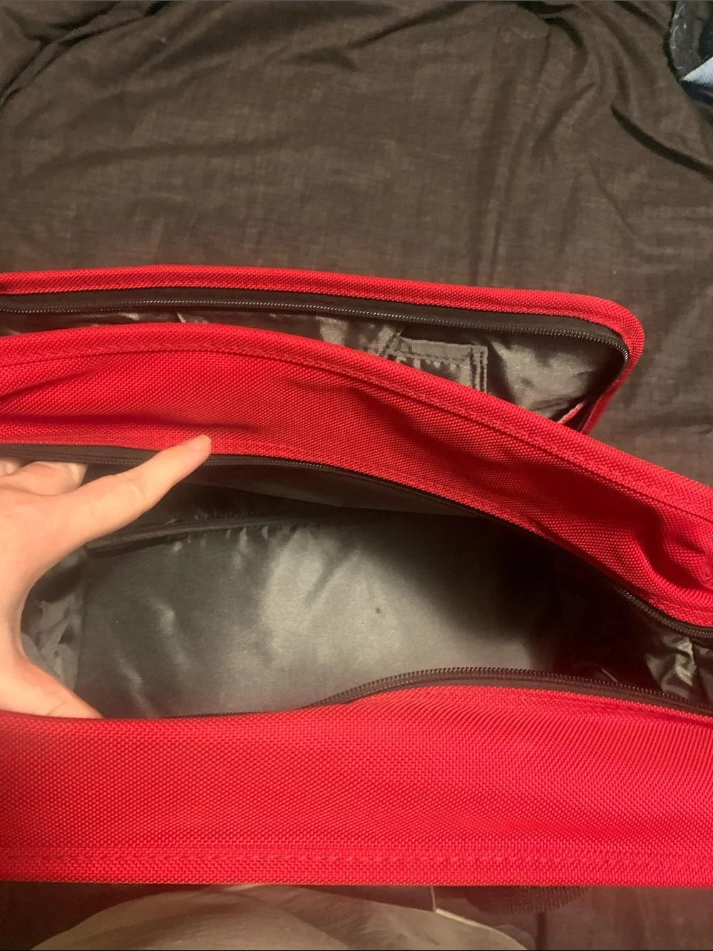 Victorinox by Swiss Army Knife Red Travel Bag with Black Handles